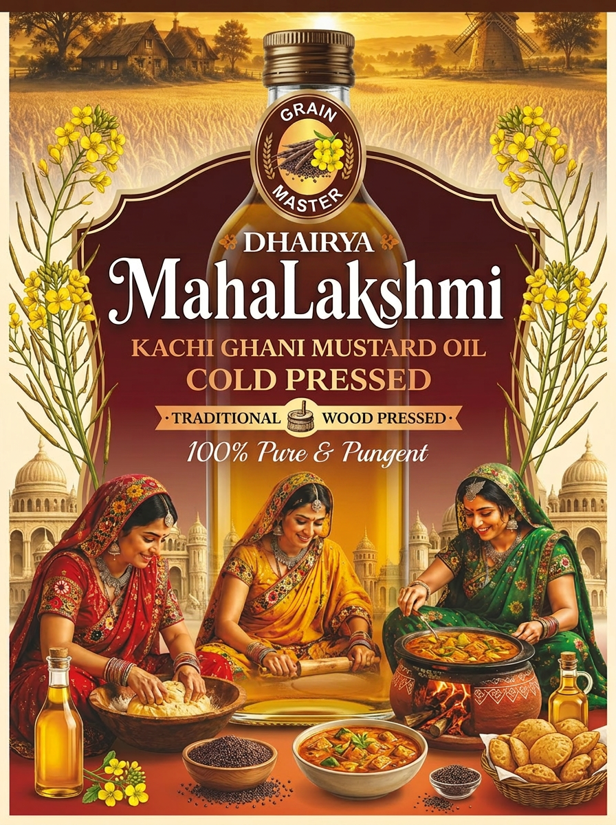 MahaLakshmi Pure Mustard Oil