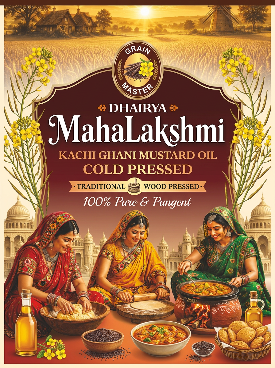 MahaLakshmi Pure Mustard Oil